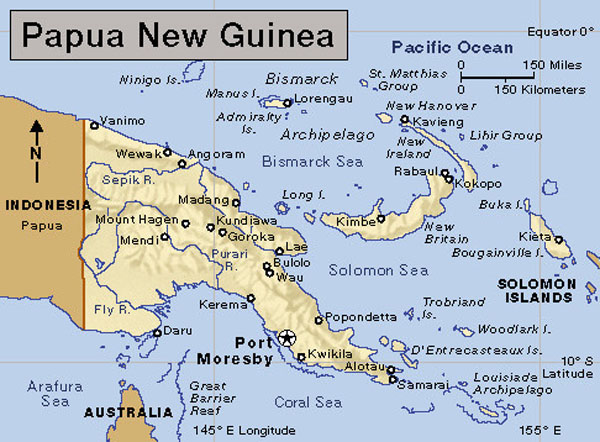 Fakta Lengkap Negara Papua  New Guinea Papua Nugini  